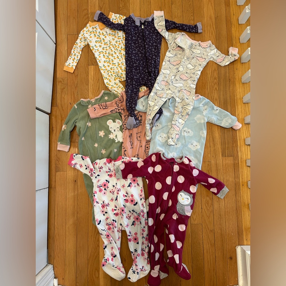 EIGHT Onesie Pajamas